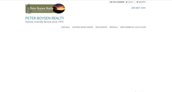 Desktop Screenshot of boysenrealty.com